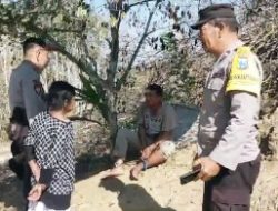 ODGJ di Blitar Bakar Rumah Sendiri, Polsek Wonotirto dan Warga Bertindak Cepat