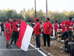 Jalan Sehat di Desa Dapenda Merajut Kebersamaan dalam Semarak Kemerdekaan