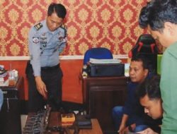 Polresta Banyuwangi Cek Kelengkapan Senjata Api di Lapas Pastikan Keamanan Terjaga