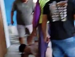 Beraksi di Nganjuk Bandit Asal Sumsel Babak Belur Dihajar Warga